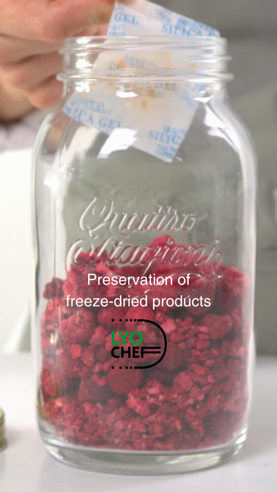 Preservation of freeze-dried products