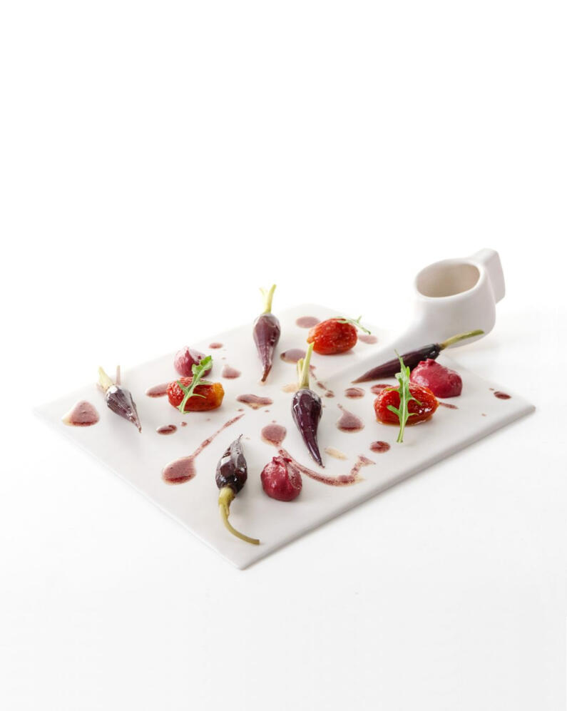 New porcelain plates design