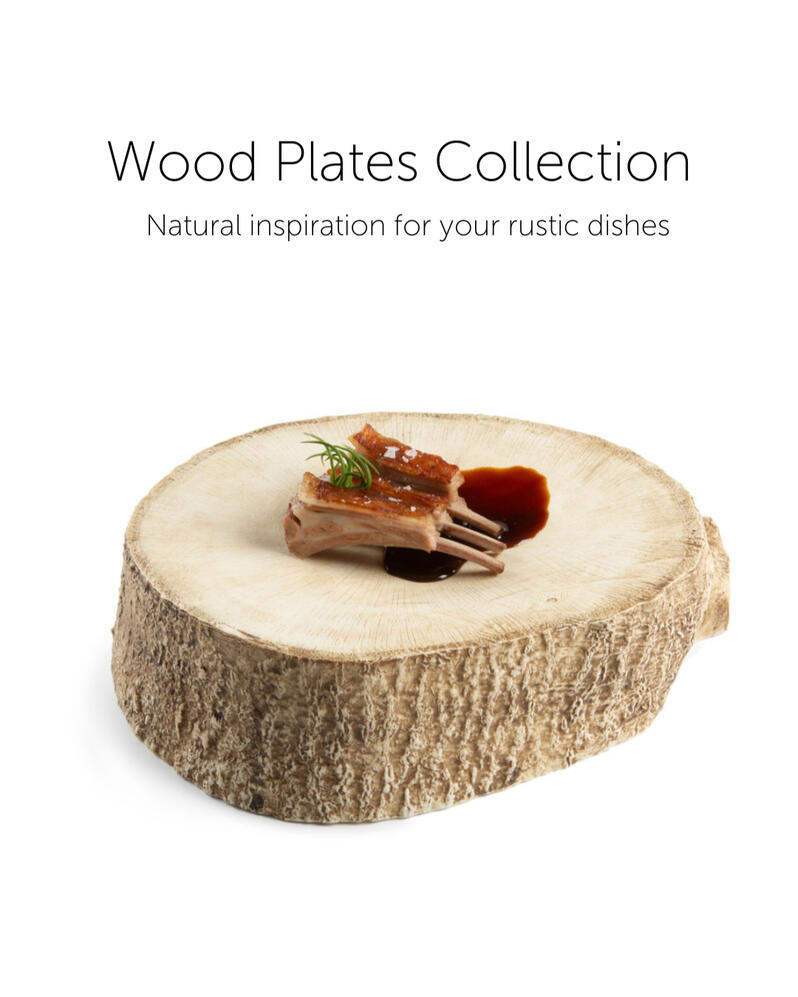 Carrusel Wood Plates Collection