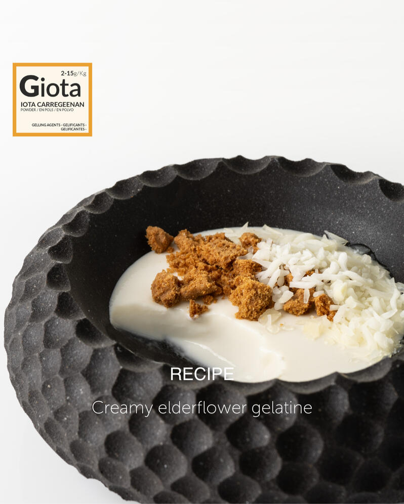 Recipe - Creamy elderflower gelatine